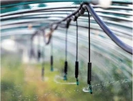 Conjunto de miniaspersores suspensos